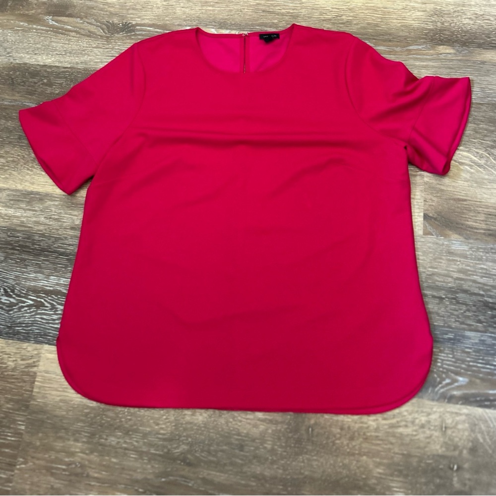 Anne Taylor Fuchsia/ Hot Pink Blouse XL
